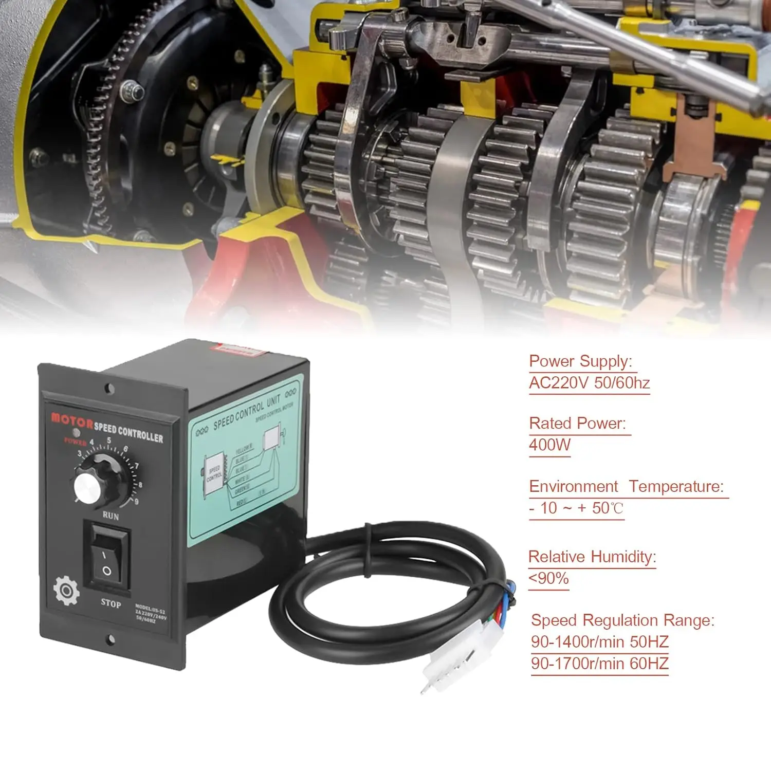 Speed Controllers Regulators, 220VAC, 50HZ/60HZ - detail 6
