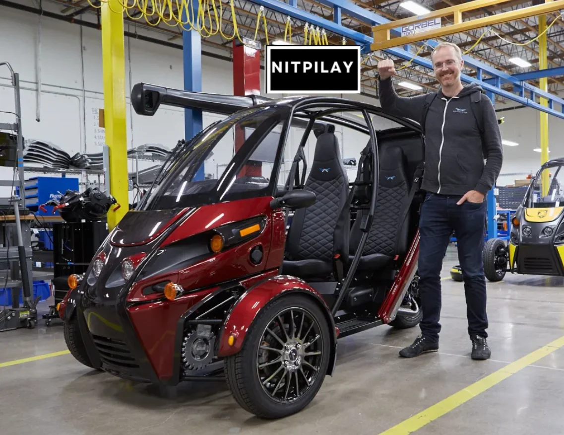 Аукцион продажа Новый Трехколесный Электромобиль Arcimoto Fuv Сиденья С