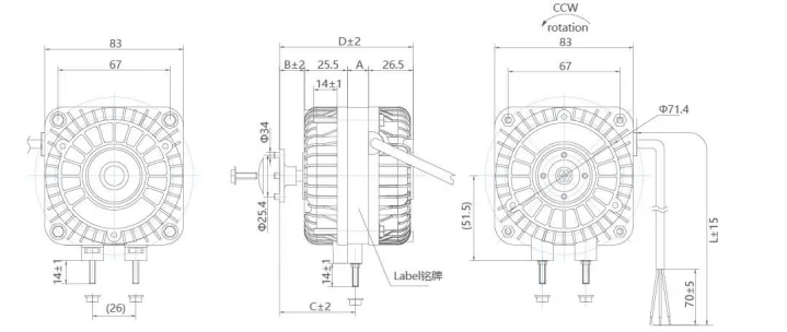 Quality Refrigeration System Condenser, 5W, 10W, 16W - detail 6