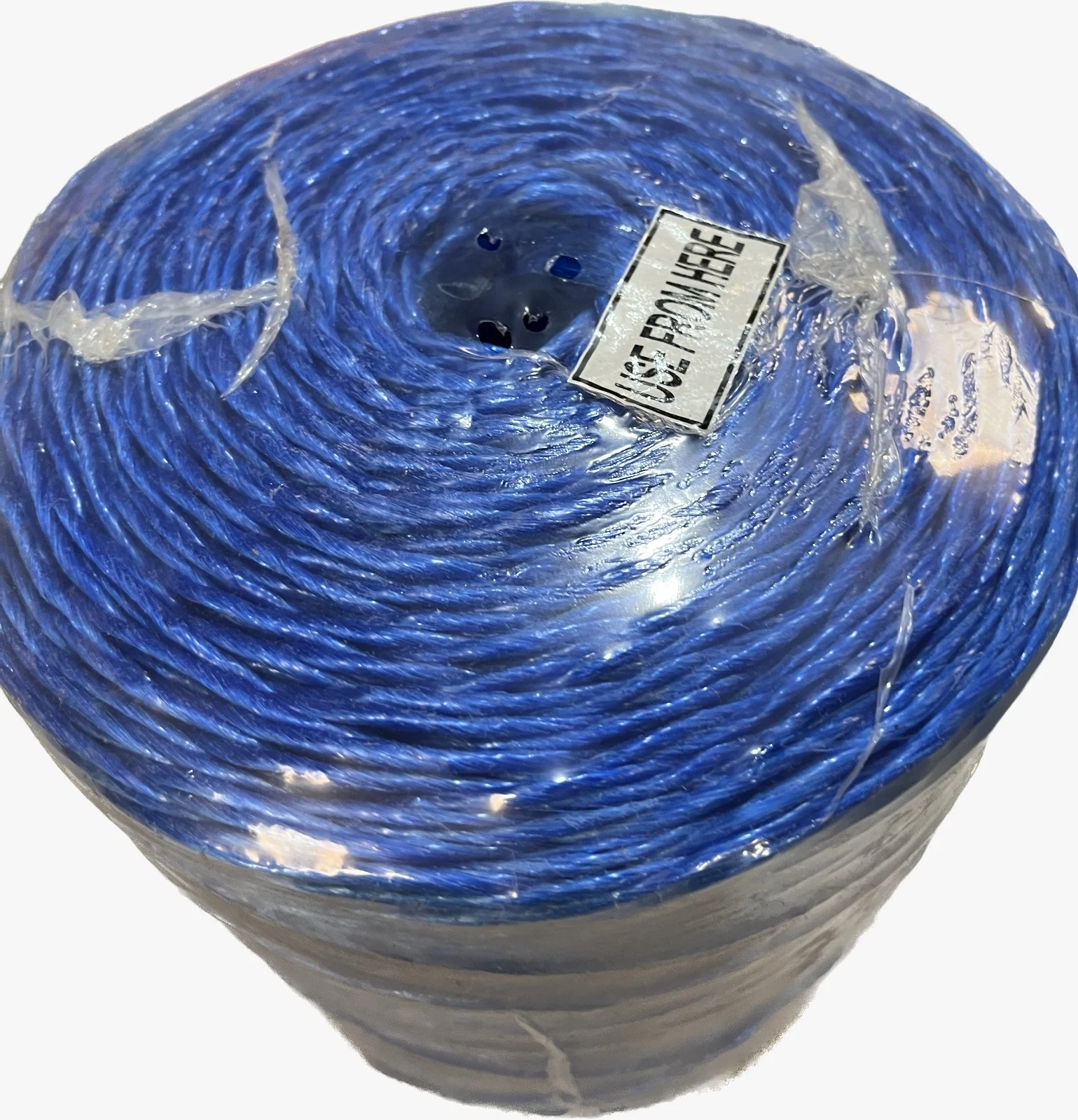 India Factory Plastic Twisted Braided Ropes Twine Line Nylon Twine