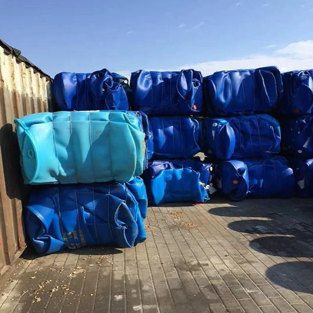 Professional Export Clean Recycled Hdpe Blue Drum Plastic Scraps Hdpe