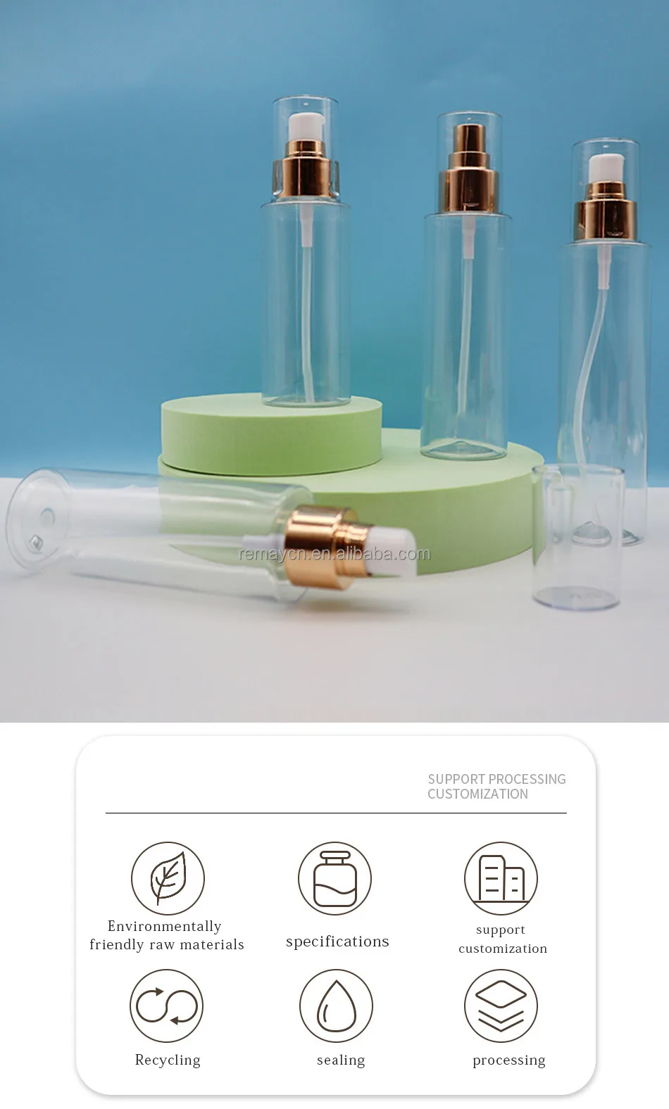 Wholesale 100ml 120ml 150ml 4 oz plastic frosted haircare cleansing oil bottle bottle for lotion