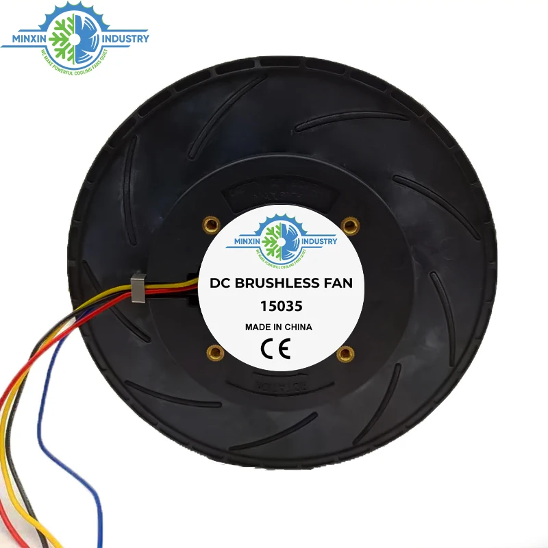 Curved Centrifugal Backward Fan, 150mm, 24V, 48V - detail 30