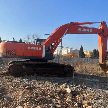 Used excavator 35 tons 90% new made in Japan Hitachi ZX350 ZX330 ZX360 ZX490 hydraulic crawler excavator