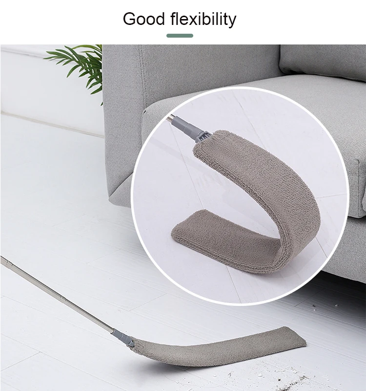 Extending telescopic pole ceiling clean washable microfiber fluffy duster