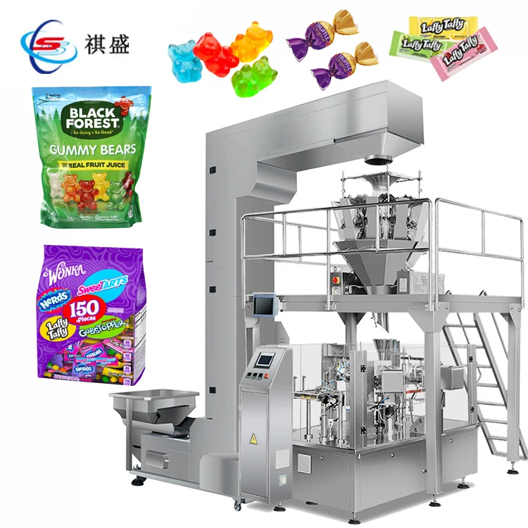 candy doypack stand pack machine