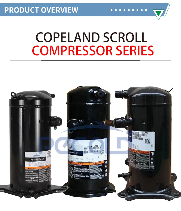 High Quality Pistone Compressor Copeland Zp Kse Tfm Hp Emerson