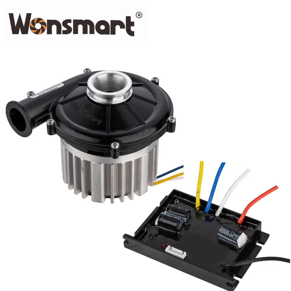 Centrifugal Fan, 24VDC, Brushless, 12kpa, Aluminum - detail 6