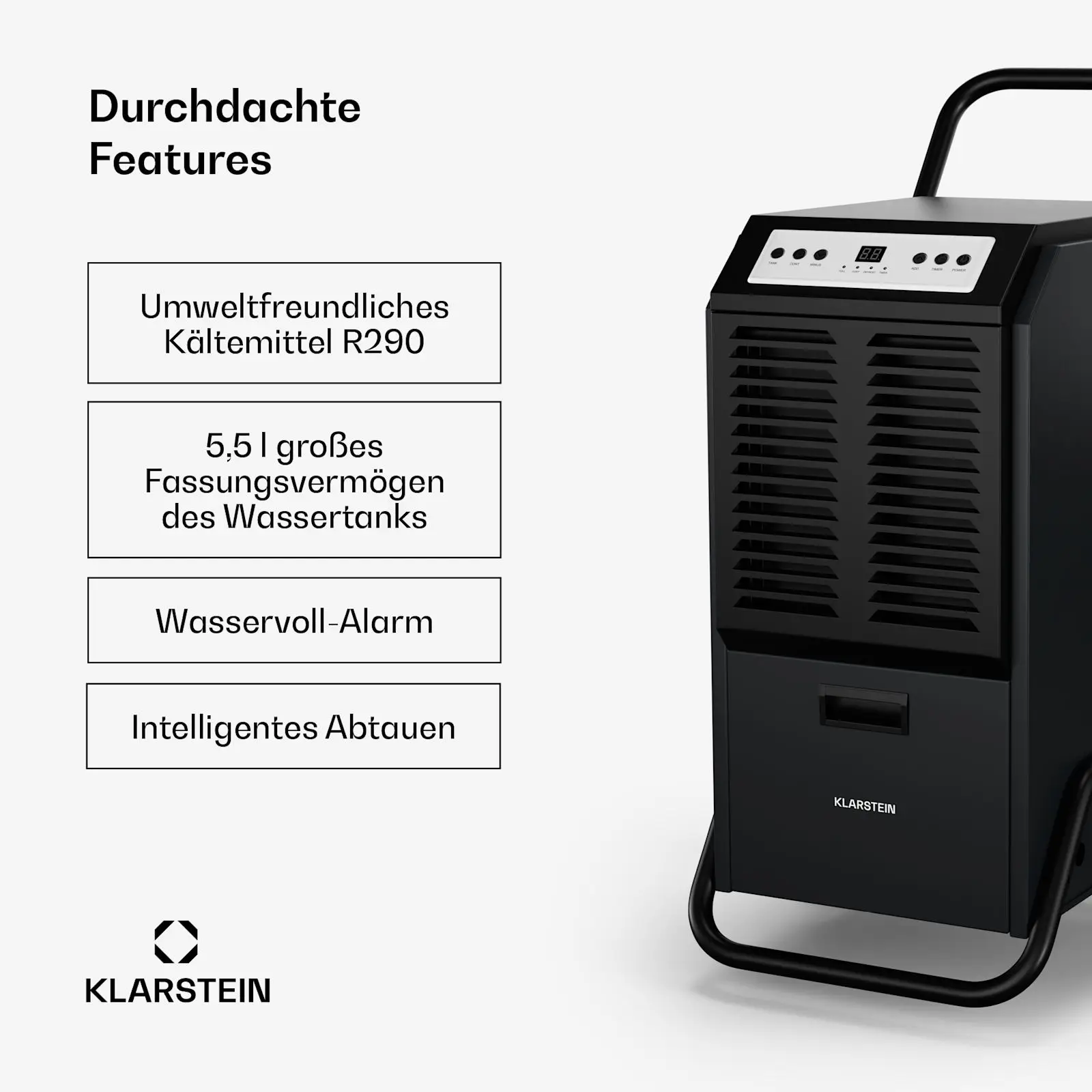Dehumidifier, 70L, Portable, 100-140, m2 - detail 10
