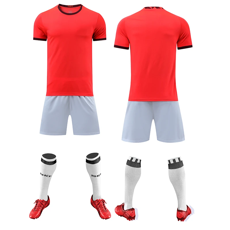Best quality custom logo print soccer jerseys sublimation soccer wear practice football shirts football uniform and soccer wear