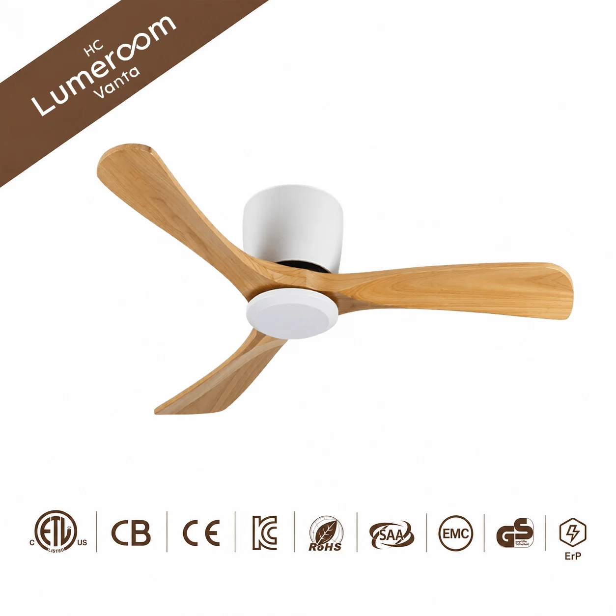 Ceiling Fan, USA, 35W(0.05hp), Wood+Metal - detail 16