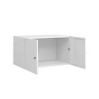Hot Sale Living Room Steel Wall Cabinet With 2 Doors