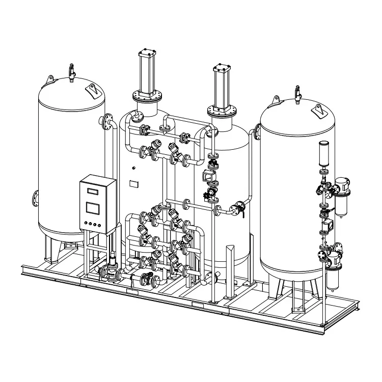 Psa Air Separation Oxygen Production Machine Unique Large Output Psa