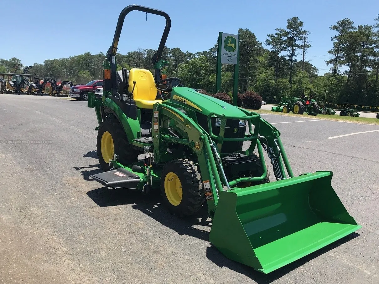 Used John Deer Tractor 4WD Rotary Cultivator with Engine & Motor High Productivity Agricultural Machinery