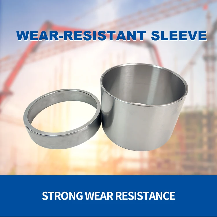 OEM Standard Concrete Pump Chrome Sleeve and Wear Sleeve for S Valve with 210 Short Bushing and 210 Long Sleeve