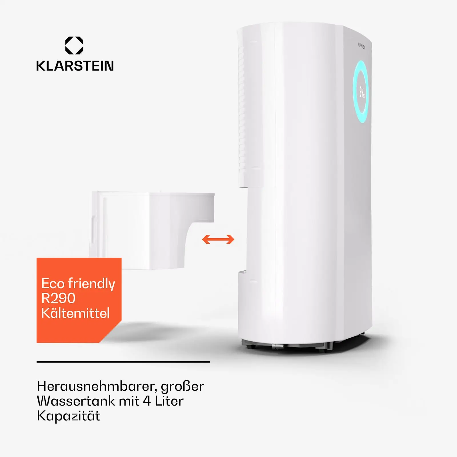 Dehumidifier, 20L, Portable, 20-30, m2 - detail 10