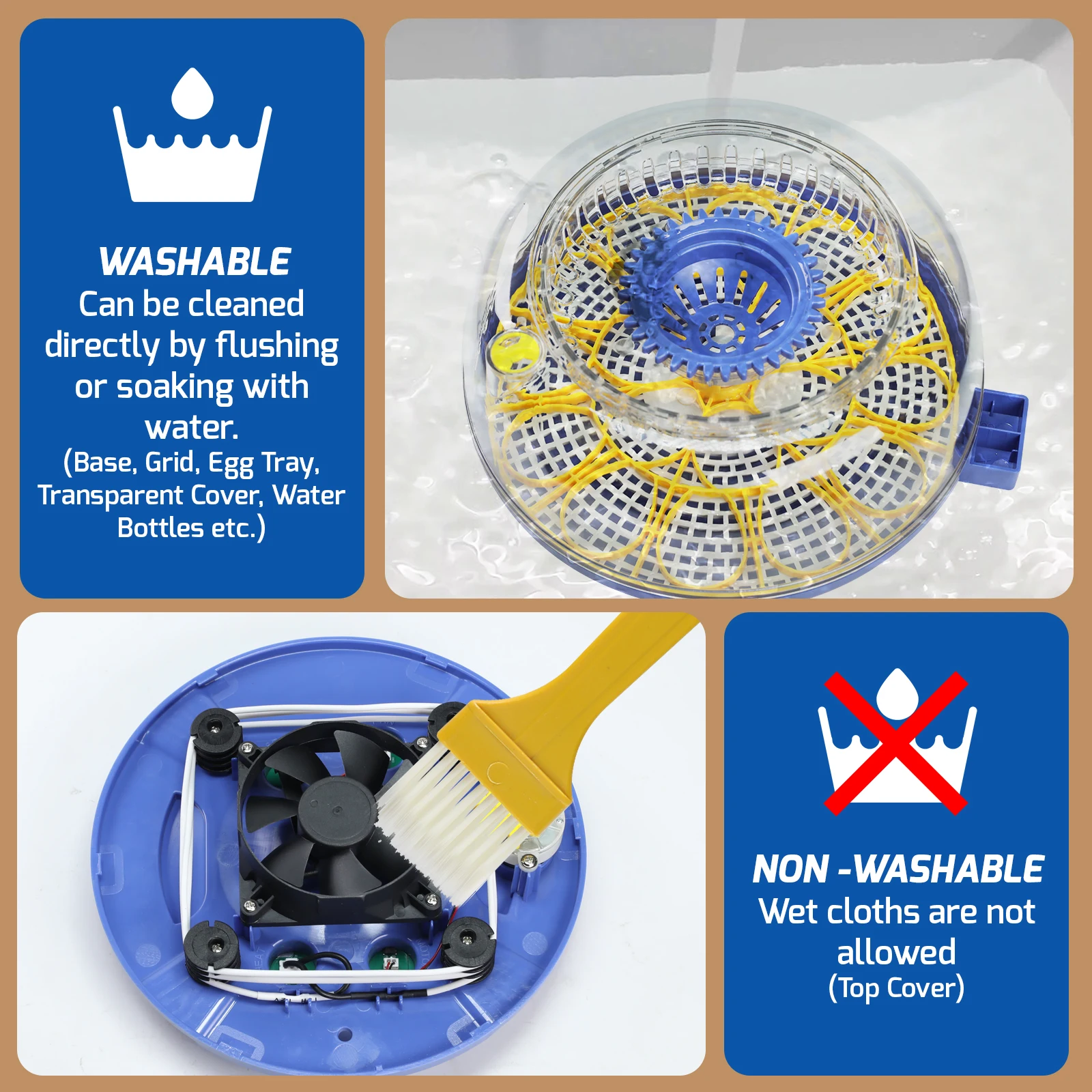 Capacity Candler Built-in Fan, 8-18, ABS+PET, Automatic - detail 14
