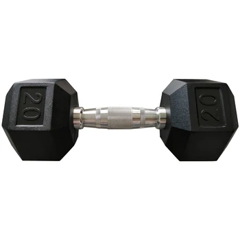 AEGIS Professional Wholesale Dumbbell Weight Lifting Rubber Hex Dumbbell