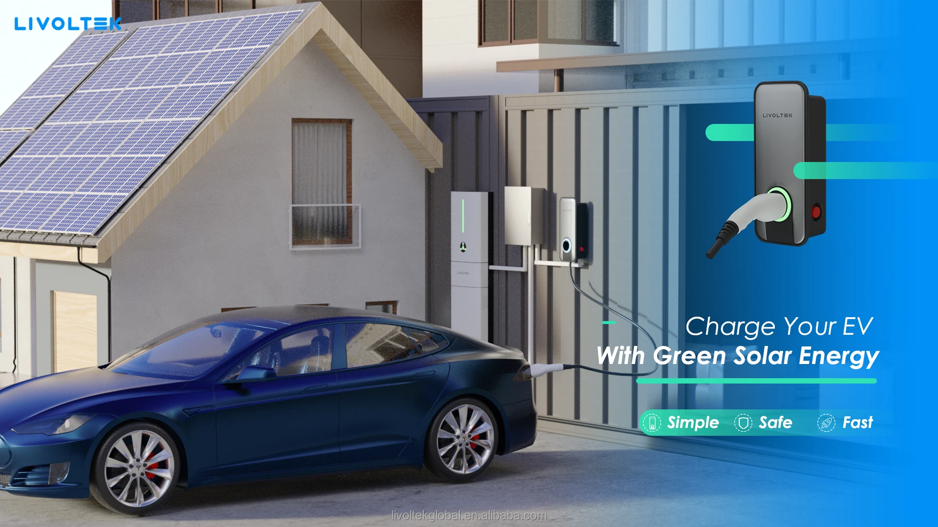 Smart Solar Ac Ev Charging Station New Energy Safe And Reliable