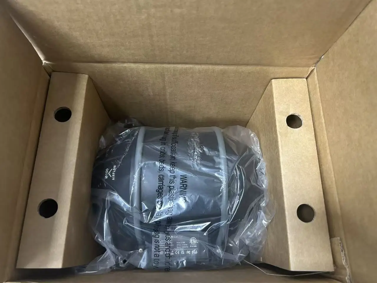 Inline Duct Ventilation Fan, Centrifugal, HVAC, Plastic - detail 18