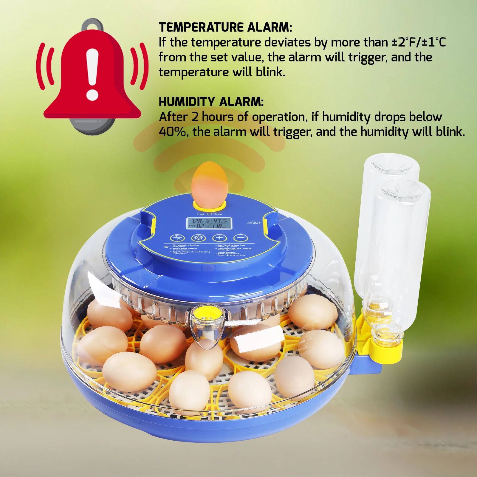 Capacity Candler Built-in Fan, 8-18, ABS+PET, Automatic - detail 20