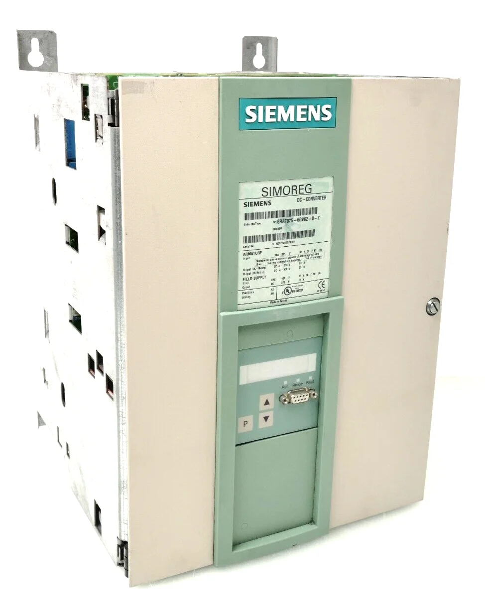 SIMOREG DC Master Converter  with microprocessor for 4-quadrant drives Circuit Siemens 6RA7025-6GV62-0
