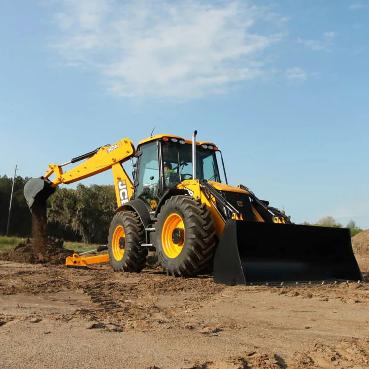 JCB 1cx Heavy Equipment Diesel Backhoe Loader Rugged Body with Powerful Engine Hydraulic Pump by Parker for Earth Work