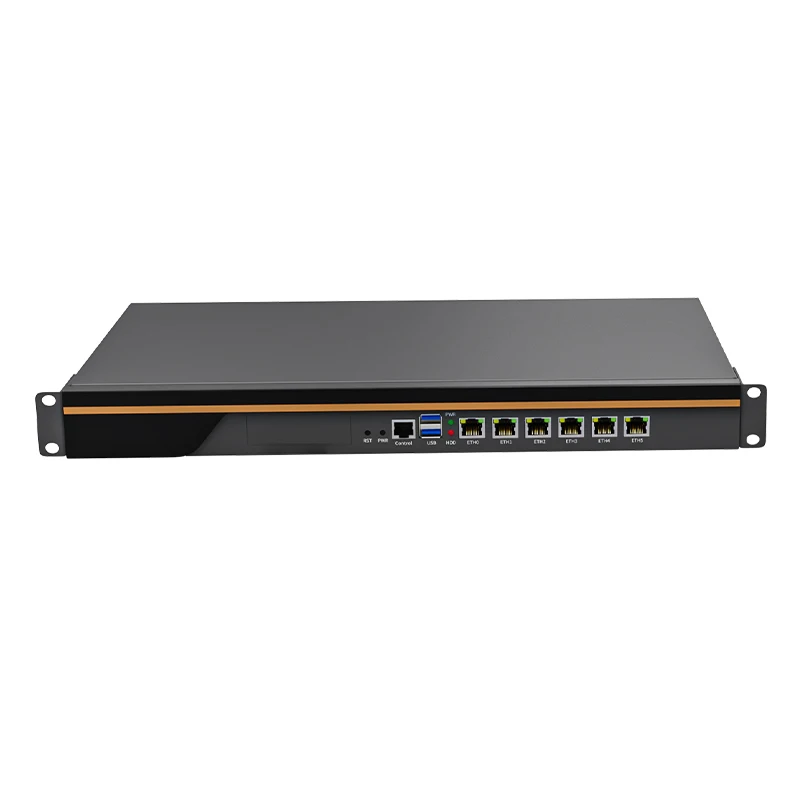 1u Rackmount Firewall Router Pc 13th Gen Intel Core Cpu 6 Lan 2 4 10g