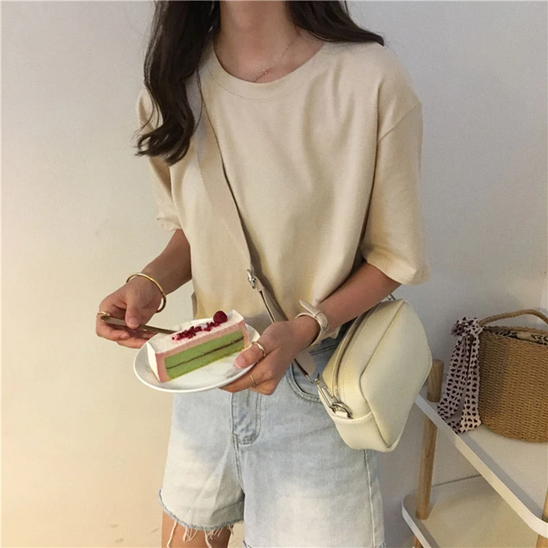 Best Selling Women High Quality T Shirts Casual Outdoor Wear Breathable T Shirts 100% Cotton Short Sleeve Knitted T Shirts