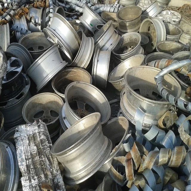 Aluminum Alloy Wheel Scrap Wheel Hub Scrap Aluminum Good Grade Aluminum