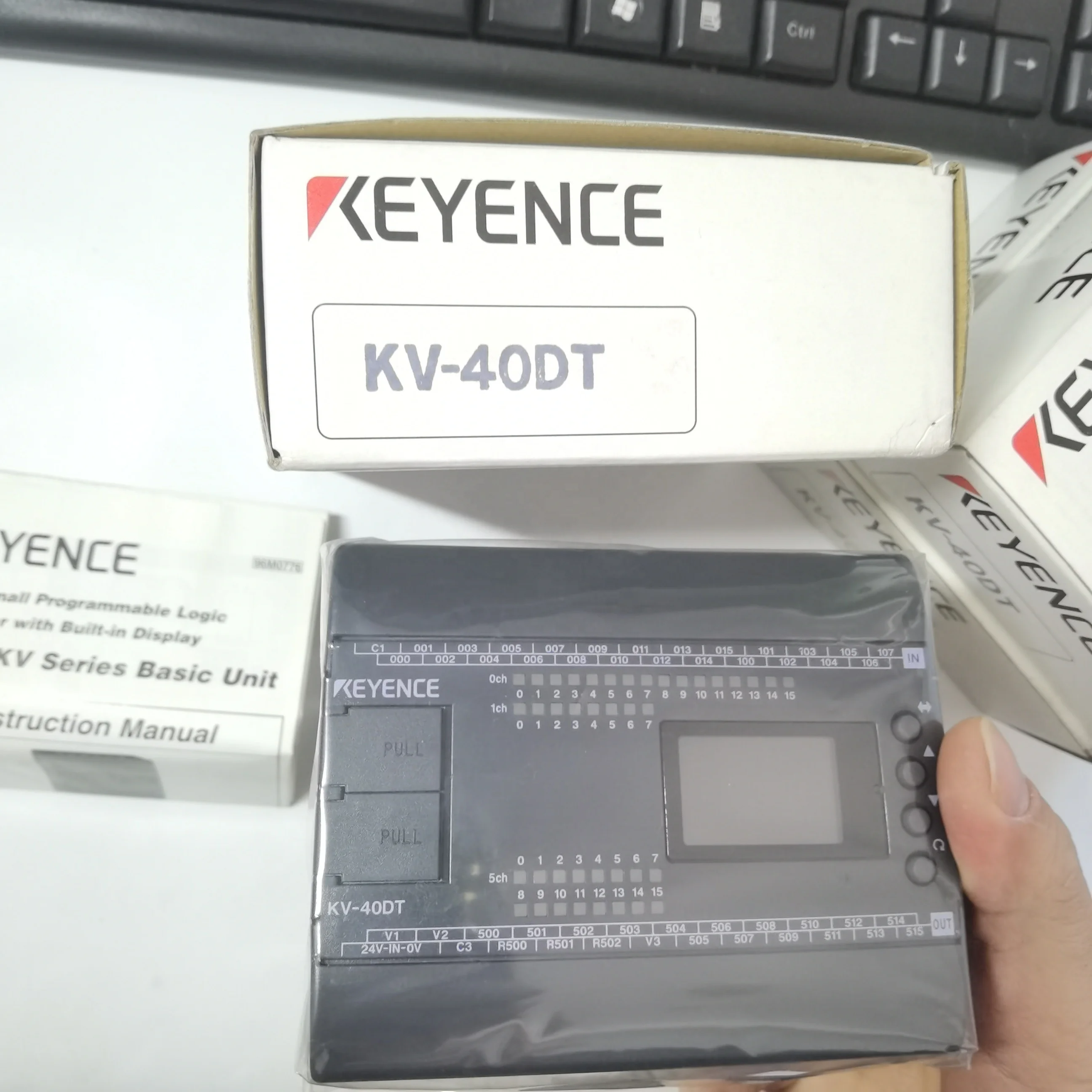 Keyence Base Unit Dc Type 24 Inputs And 16 Transistor Sink Outputs Kv