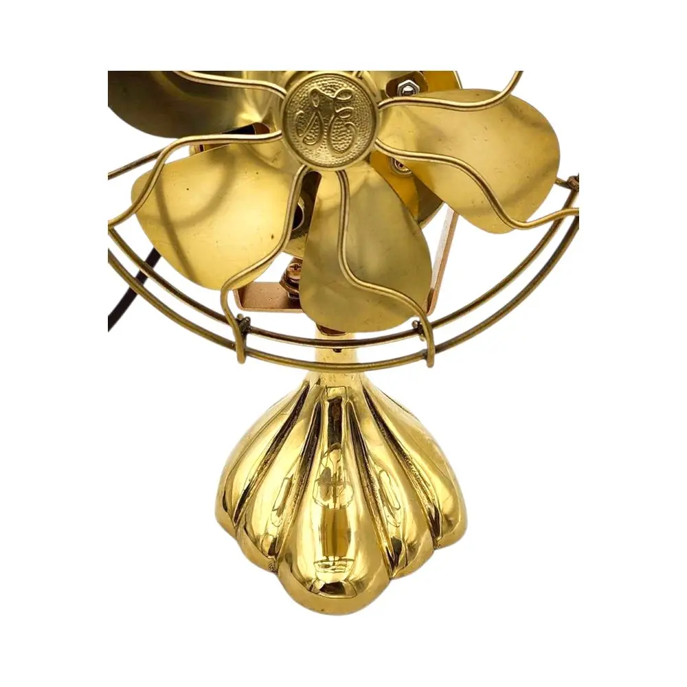 Table Fan, 6", Brass - detail 12