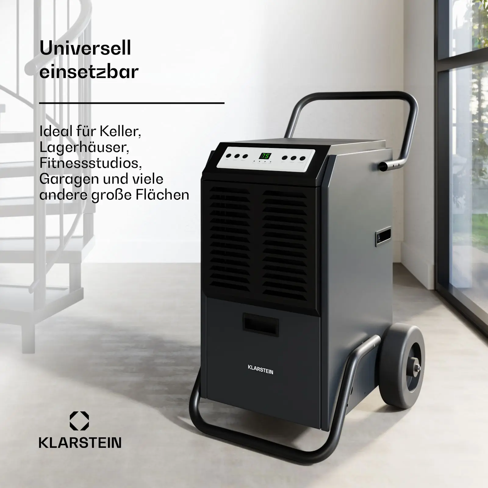 Dehumidifier, 50L, Portable, 80-100, m2 - detail 8