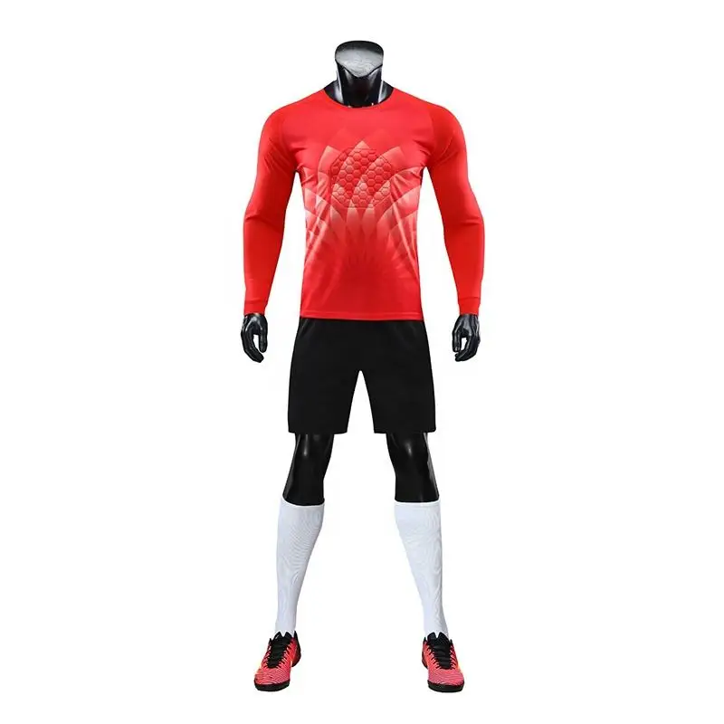 Wholesale New Model Soccer Wear Best selling club football clothing Goalkeeper Jersey Football Kits Training Uniform for Sports