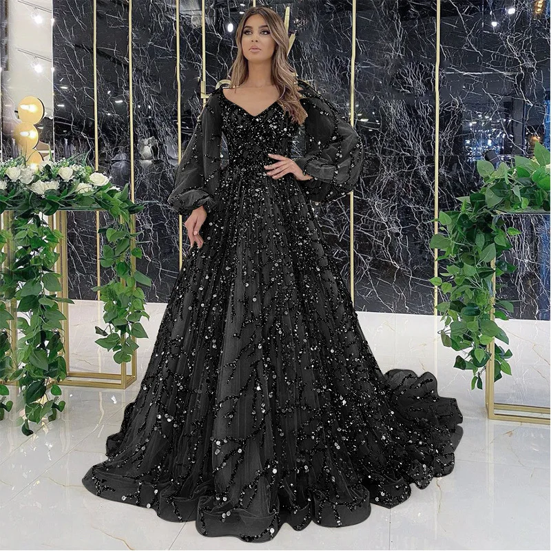 3xl Women's New Temperament Banquet Long Dress Party Evening Girl Elegant Dress Evening Party Dress A98cb06bcb1a44492ad2e4ca5e7194527T