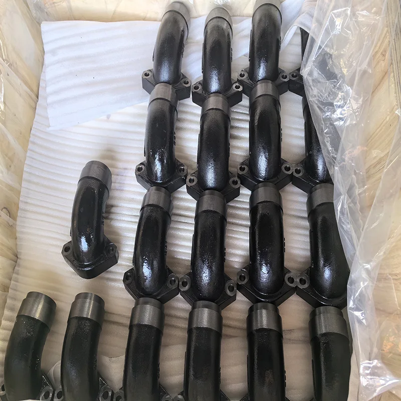 New 2.25 Inch Outlet Exhaust Manifolds with Natural Cast Finish supplier