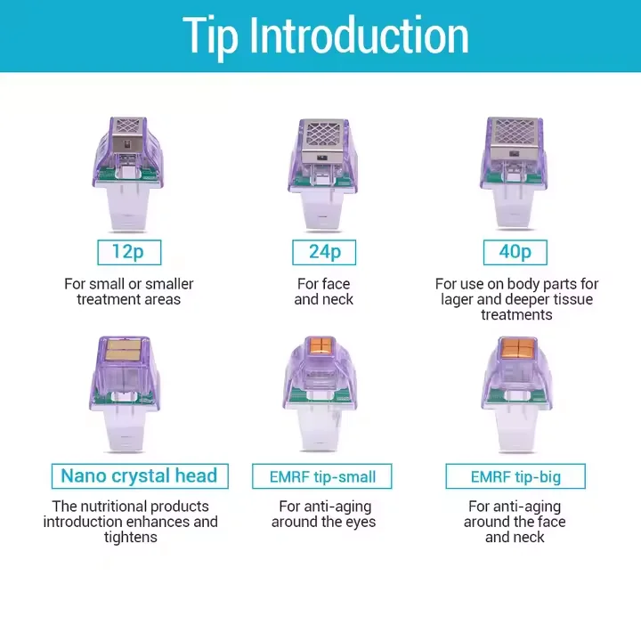 Professional 3-in-1 RF Microneedling Machine MFR + SFR + Ice Hammer System 3 Best Price Glod RF Crystallite Depth 8 Portable RF-Microneedle for Skin Rejuvenation Anti-Aging Wrinkle Removal Machine