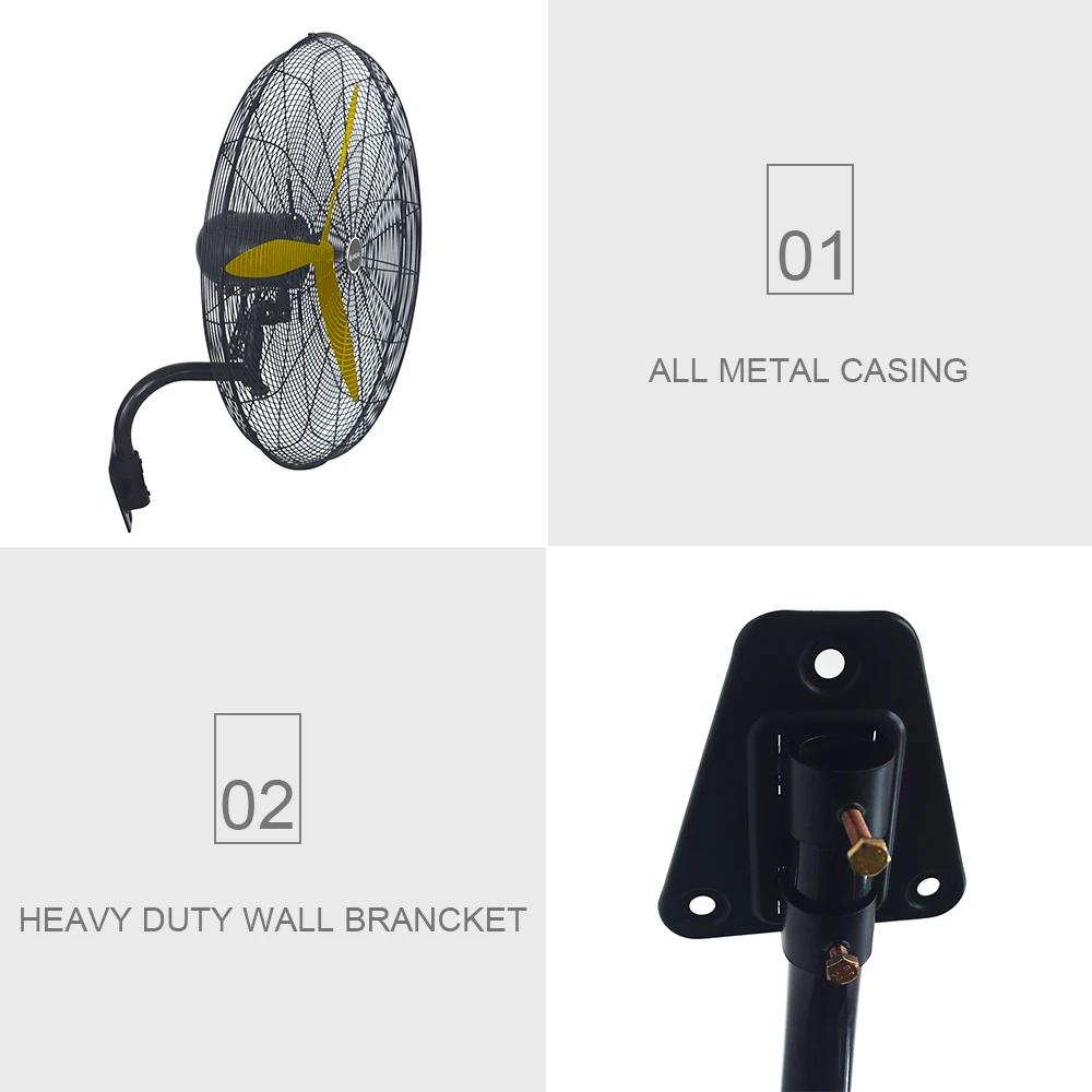 Wall Fan, 30inch, 750mm - detail 12