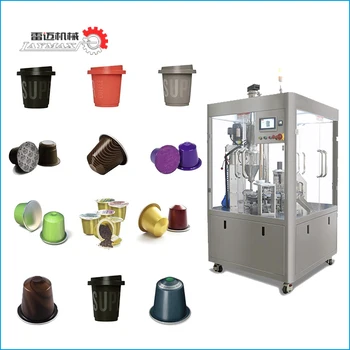 High Speed Fully Automatic Coffee Capsule Packaging Machine Filling and Sealing Machine for Tea-leaves