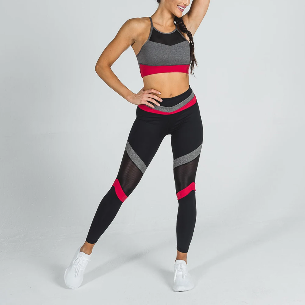 Custom Sportswear Ladies Yoga Sets Stylish Short Yoga Wear Outdoor Workout Active Suit For Women
