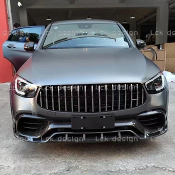 Factory direct Carbon Fiber Car body kit Topcar Style Front lip Rear diffusr Wheel Eyebrow For GLC coupe C253