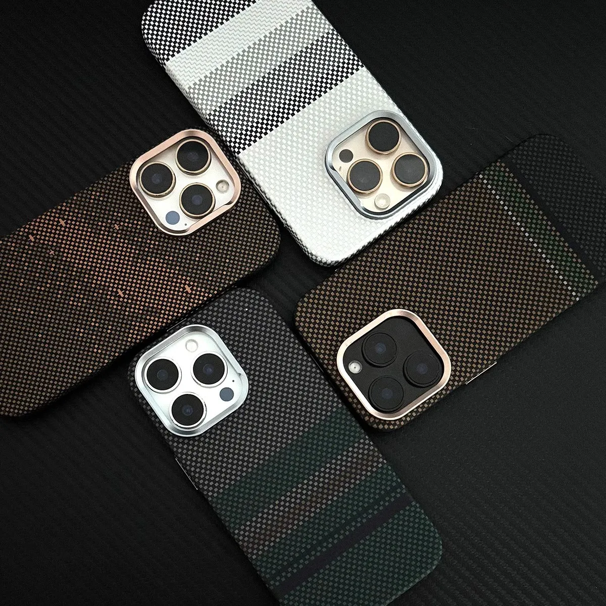 product high quality phone case for iphone texture magnetic attachment shockproof heat dissipation pc laudtec-6