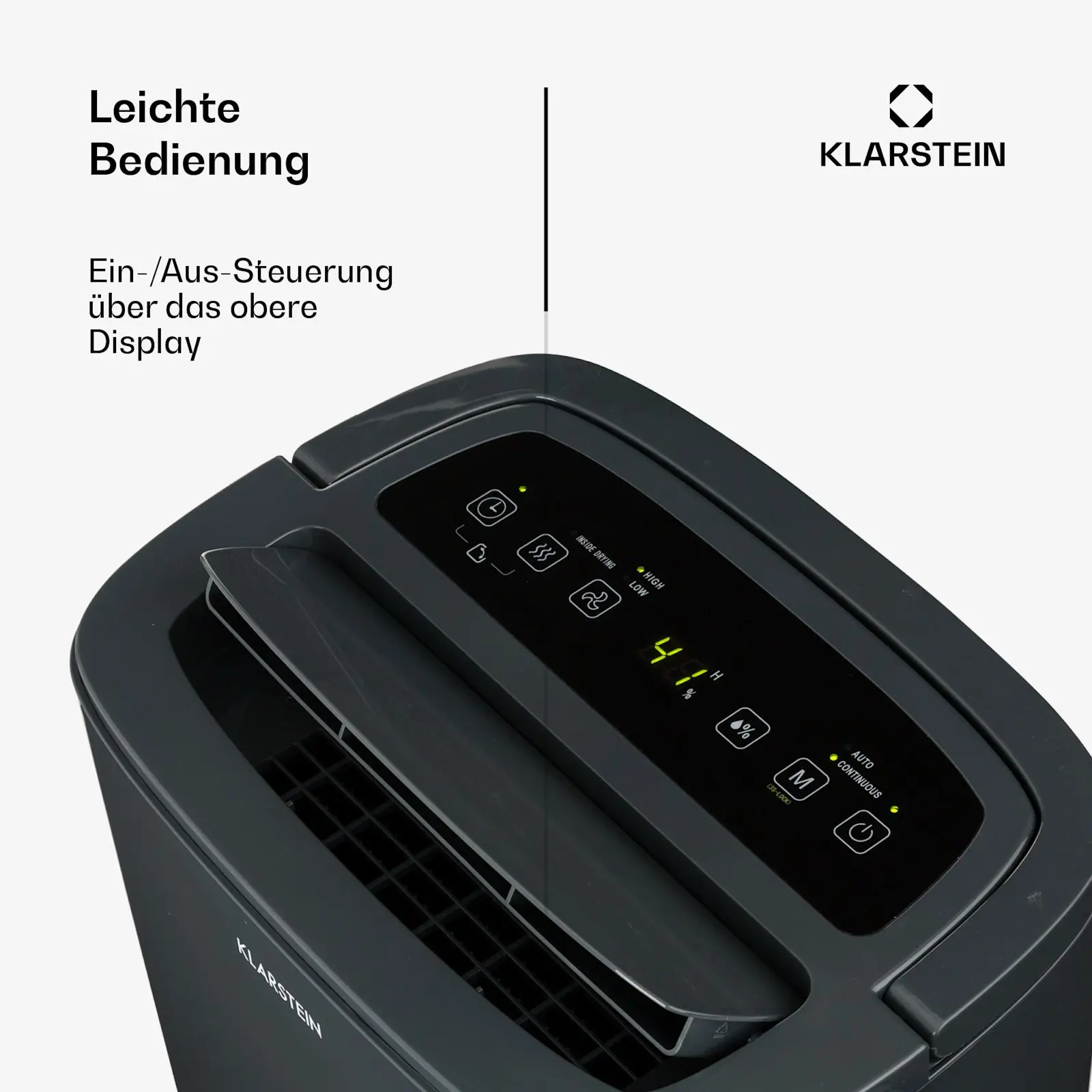 Dehumidifier, 20L, Portable, 40-50, m2 - detail 12