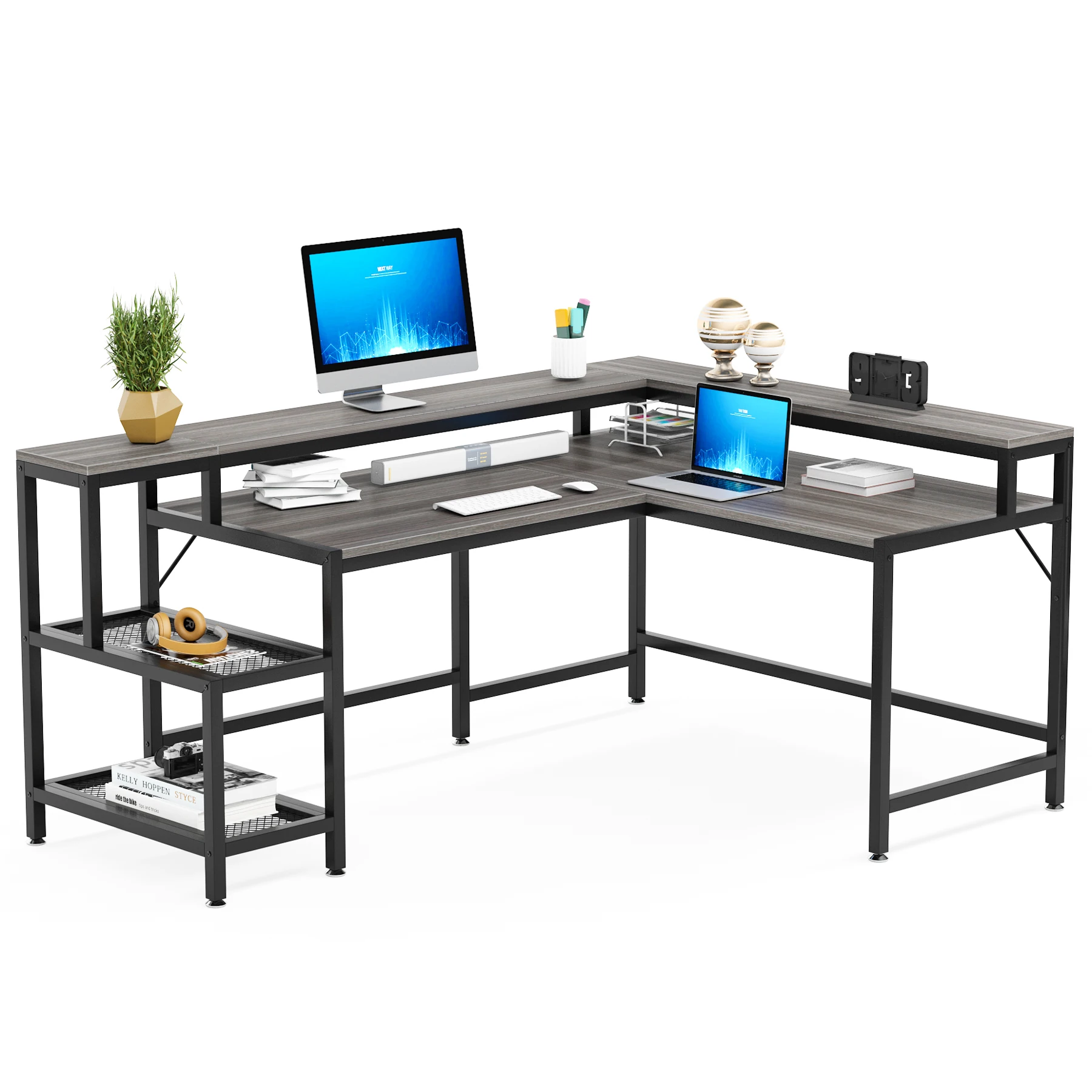 Manufacturer Office Furniture Corner Study Desk Home Made Computer Desk
