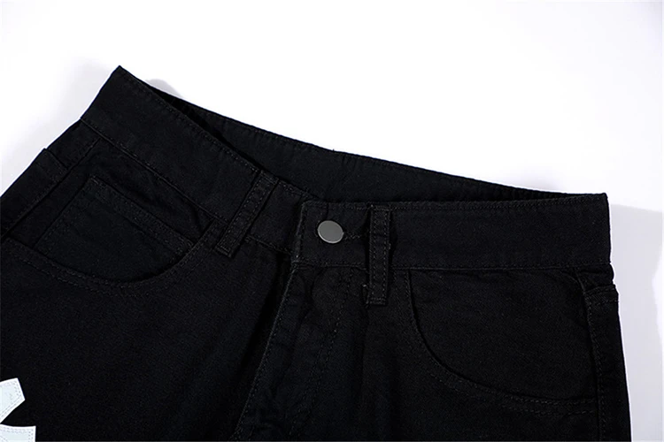 Premium Quality Breathable Super Fly Stacked Black Bell Bottom Denim Slim Fit Boot Cut Men's Jean Trouser Men Flared Jeans 2023
