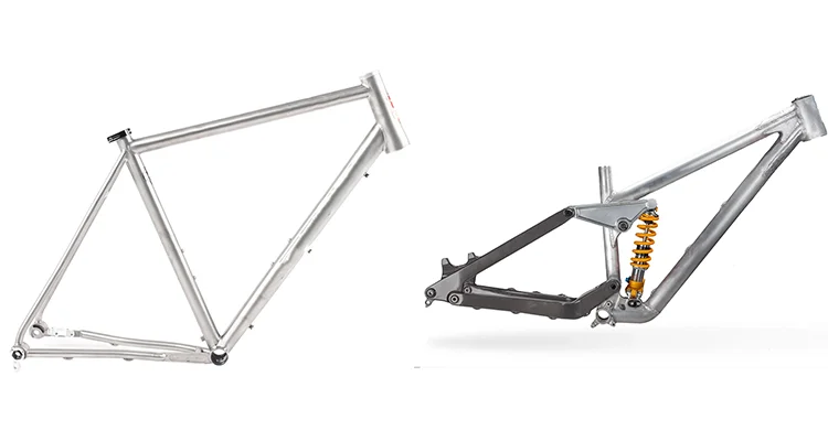 超轻碳山地自行车碳纤维MTB自行车车架