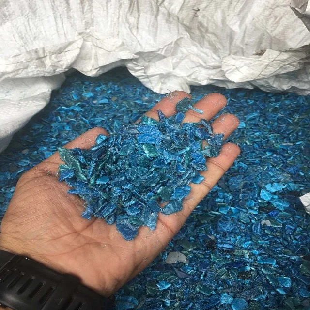 Professional Export Clean Recycled Hdpe Blue Drum Plastic Scraps Hdpe