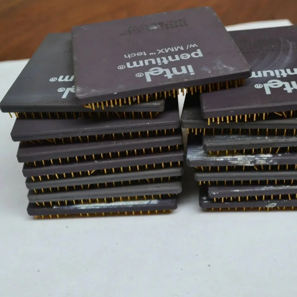 High Yield Gold Recovery Cpu Ceramic Processor Scraps Ceramic Cpu Scrap