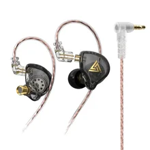 QKZ AK6 PLUS HiFi In Ear Earphones Dynamic Heavy Bass Noise Cancelling Sport Gaming Music Headphone Detachable Audio Cable