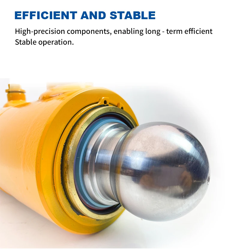 Special Steel Concrete Pump Swing Cylinder and Plunger Cylinder with 60/90 70/100 80/100 Sizes for Boom and Trailer Pumps